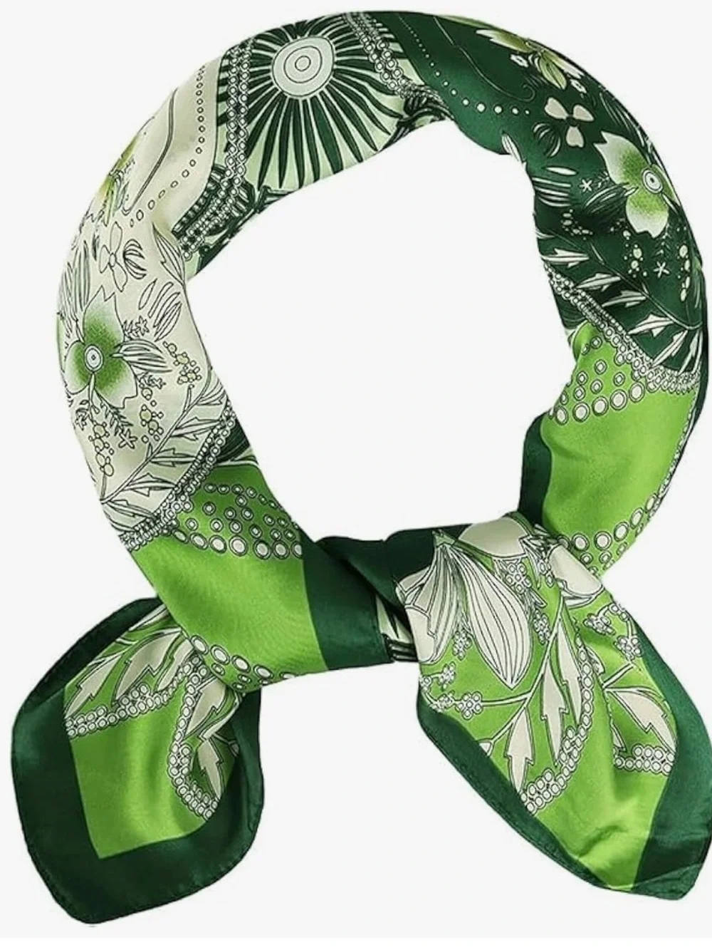 Silk Fill Satin Head Scarf for Women Hair Bandana Hair Scarf Wrap Neck Scarf